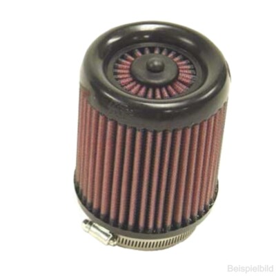RX-2820 K&N Universalluftfilter zylindrisch, Flansch: mittig, 76mm, Ø unten, obe
