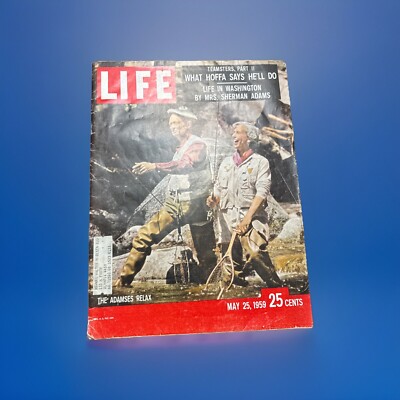 Life Magazine May 25 1959 Teamsters Part 2 What Hoffa Will Do Life in Washington