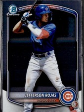 2025 Bowman Draft Chrome #BDC-75 Jefferson Rojas
