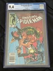AMAZING SPIDER-MAN #257 CGC 9.4 NEWSSTAND WP MARVEL COMICS 1984 PUMA + BLACK CAT