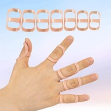 5-Pack Oval Finger Splints   Comfortable Trigger Finger  Thumb Support Brace