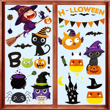 Halloween Window Clings Halloween Decorations Window Stickers Decals