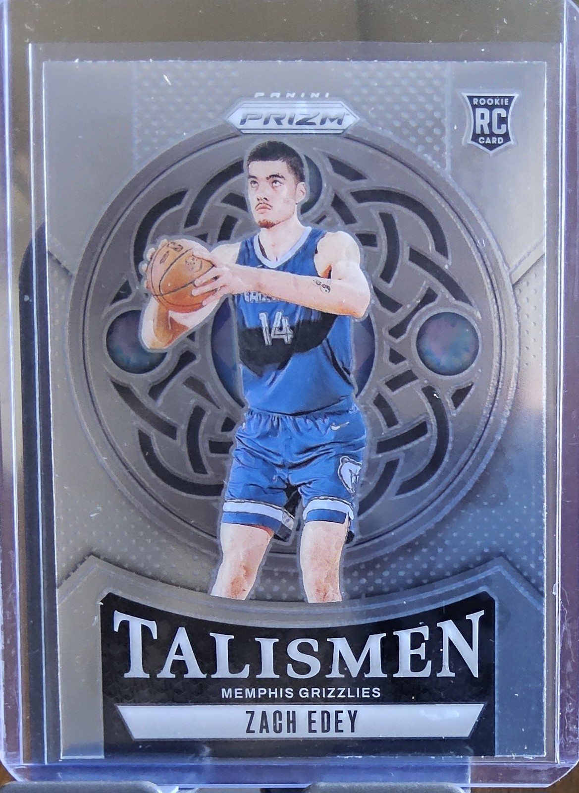 2024-25 Panini Prizm #21 Zach Edey Talismen