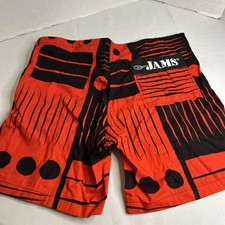 Vintage Original Jams Shorts S Surf Line Hawaii 80s Beach Lounge Rare Retro USA