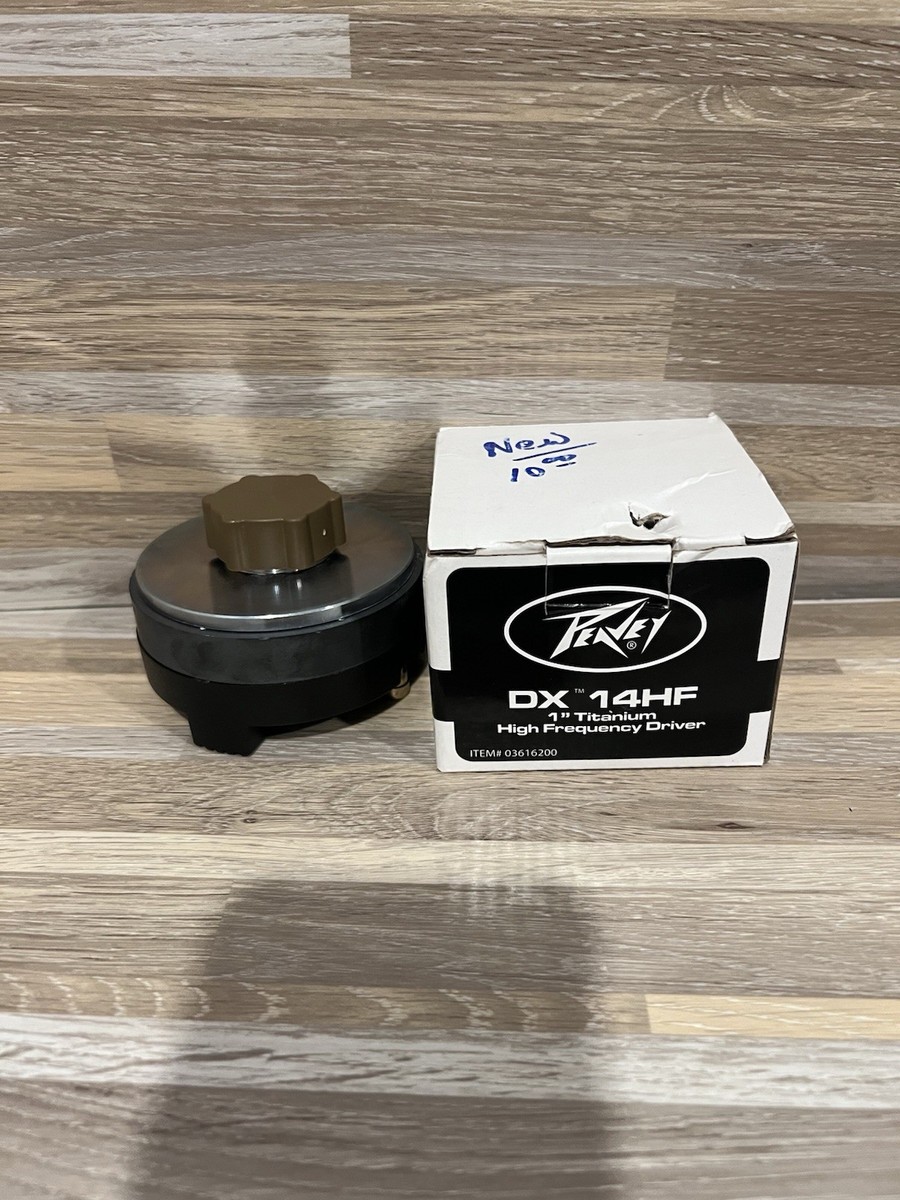 Genuine PEAVEY Driver DX 14HF High Frequency Screw-On Driver 8 ohm