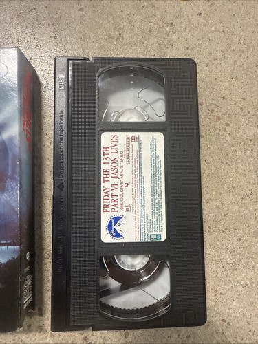 Friday The 13th Part 6 Jason Lives VHS Horror Movie - Imagen 3 de 8