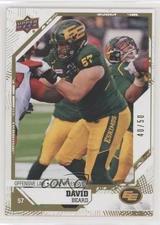2019 Upper Deck CFL Gold /50 David Beard #131 o1h