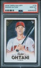 2018 Topps Gallery Shohei Ohtani Rookie #116 PSA 10
