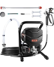 VEVOR  Airless Paint Sprayer & Cleaning for Interior & Exterior Home Renovations