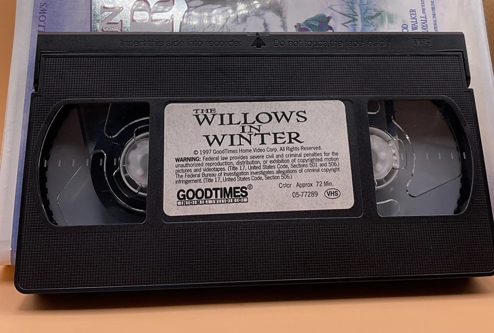 The Willows In Winter VHS 2002 Clamshell **Buy 2 Get 1 Free** - Imagem 3 de 3