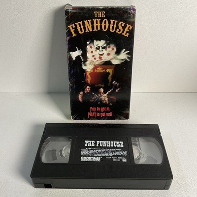 The Funhouse 1981 - VHS (GoodTimes Home Video, 1998) Tobe Hooper, Horror