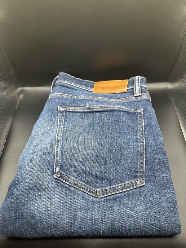 Ralph Lauren Purple Label Mid Blue Slim Denim US 36