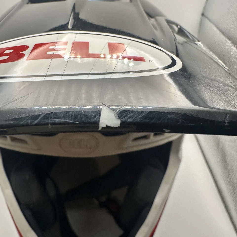 Casco de motocross Bell Moto-9 Flex carbono cara completa todo terreno moto todoterreno ATV hombres L Foto 3 de 4