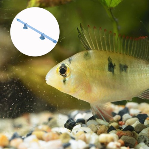 10 Zoll Fisch Aquarium Zubehör Luft Stein Saugnapf Blase Bar