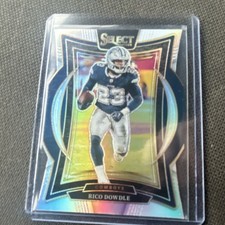 Panini 2024 Select Football Rico Dowdle #90 Prizm Concourse Dallas Cowboys NFL