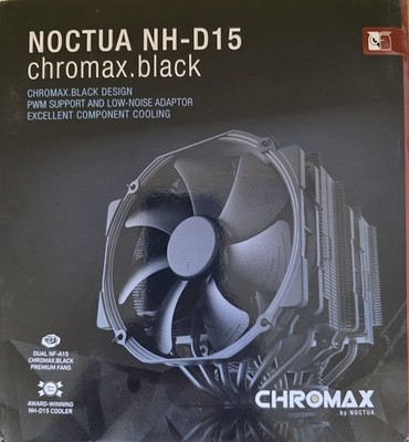 Noctua NH-D15 chromax.black, CPU-Kühler, schwarz