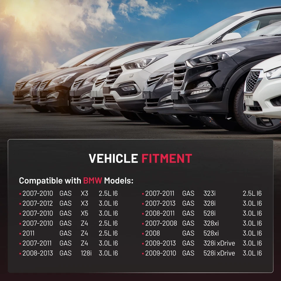 Valve Cover w/ Gasket & Bolts 264-935 For 2007-2010 BMW Z4 2.5L l6 - Image 2 of 4