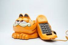 Buy Vintage Toys like Vintage Garfield Telephone Tyco 1980s Orange Landline P from eBay