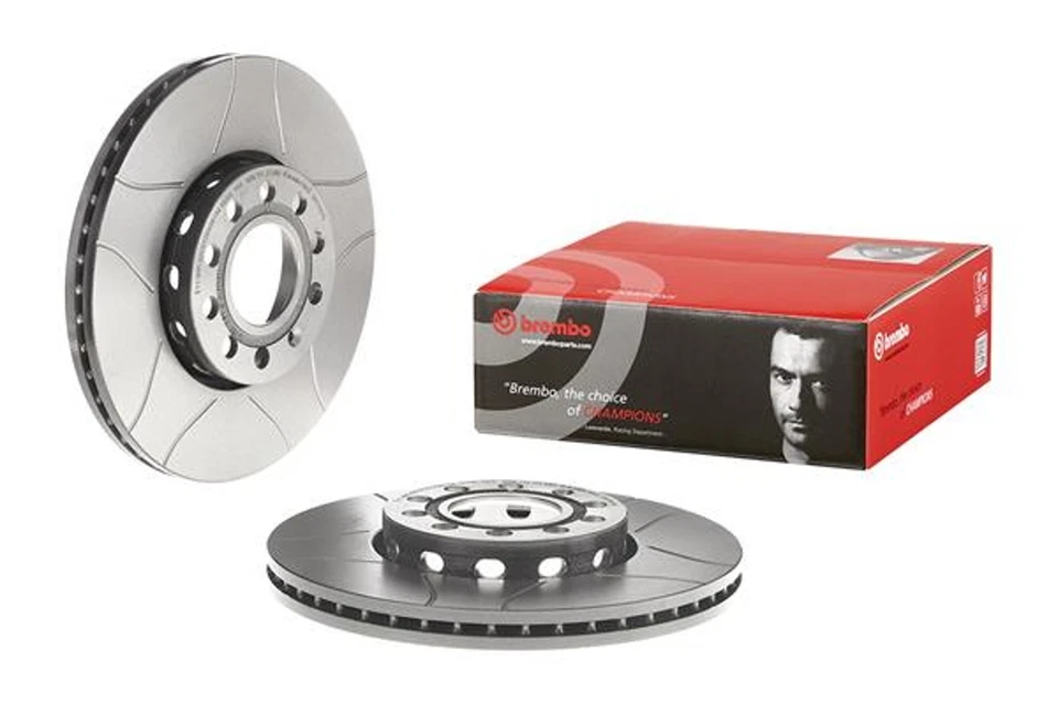 BREMBO Bremsscheiben Set + Beläge für A4 8D2 B5 AUDI VW PASSAT Variant 3B5 3B2 - Imagen 2 de 4