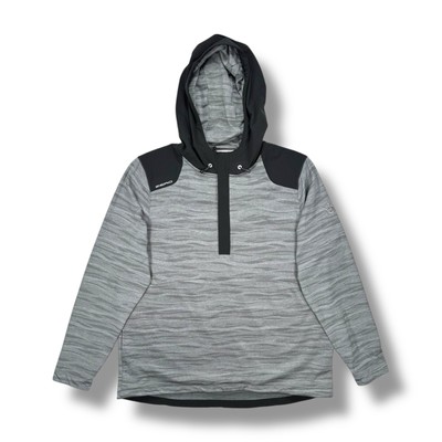 Zero Restriction Wave Textured Hoodie Performance Golf Pullover Mens XL   MINT