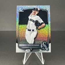 Griffin Hugus 2025 1st Bowman Draft Chrome Mega Box Mojo Refractor #BDC-101
