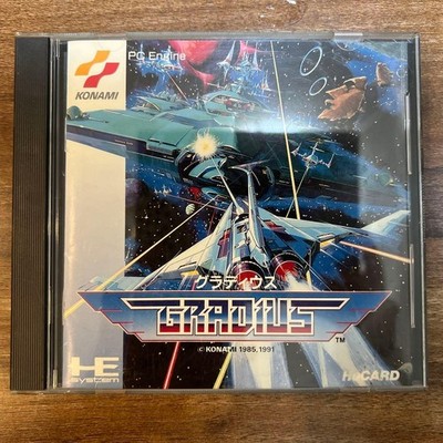 GRADIUS PC Engine Hu-Card KONAMI Video Game Japanese Japan From 39