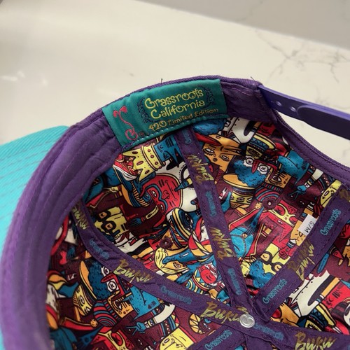 Grassroots California Buku Snapback Hat Limited Edition Music + Art Project New - Picture 6 of 6