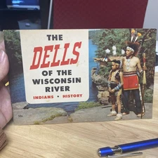 1954 The Dells of the Wisconsin River: Indians, History H.H. Bennett Studio TJ7