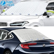 Magnetic Car Windshield Snow Cover Front&Rear Window Winter Frost Ice Protector