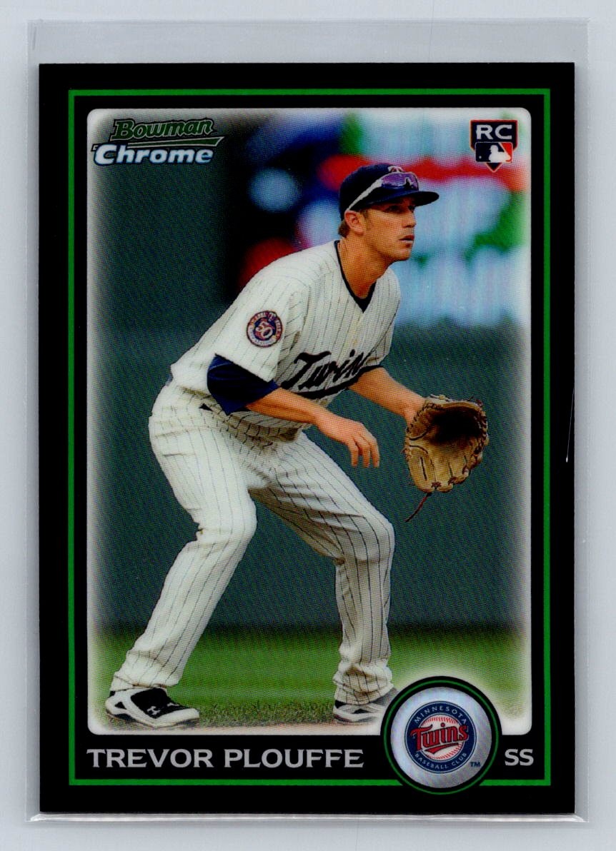 2010 Bowman Draft Picks & Prospects #BDP27 Trevor Plouffe Chrome Refractors D60
