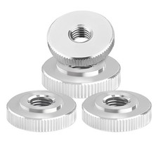 M3 M4 M5 M6 M8 STAINLESS STEEL KNURLED THUMB NUTS HAND GRIP KNOBS THIN LOW TYPE