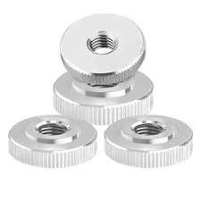 M3 M4 M5 M6 M8 STAINLESS STEEL KNURLED THUMB NUTS HAND GRIP KNOBS THIN LOW TYPE