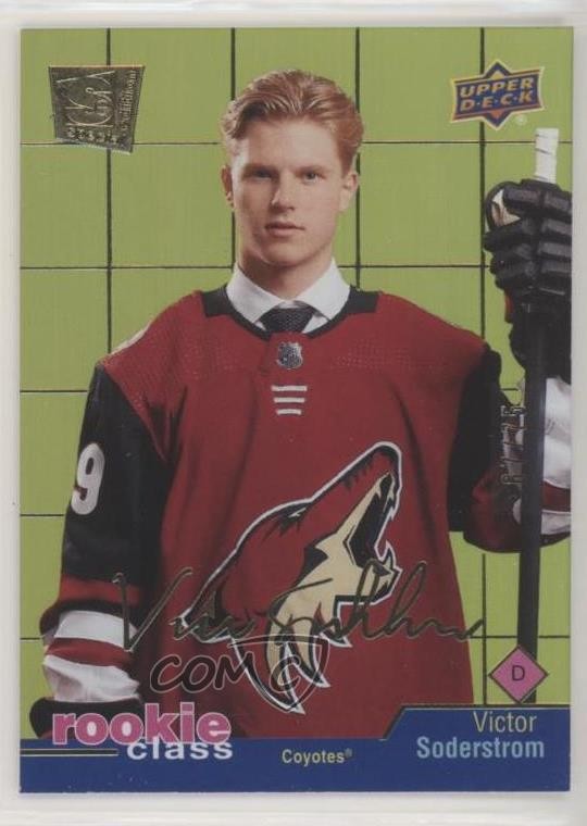 2020 Extended Series Rookie Class SE Gold 67/75 Victor Soderstrom #RC-17 RC 0kp6