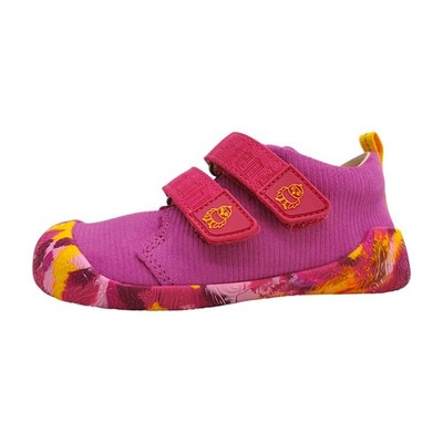 Affenzahn Walky Vogel Kinderschuhe Mädchen Halbschuhe Klett Barfußschuhe Rosa Fr