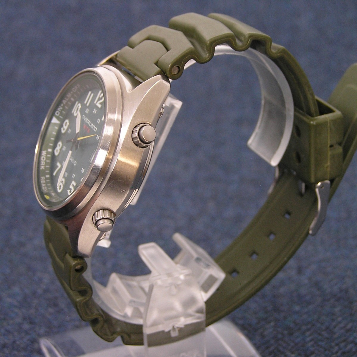 Retro CASIO OVW-100BJ Overland Solar Lume Field Watch Rare