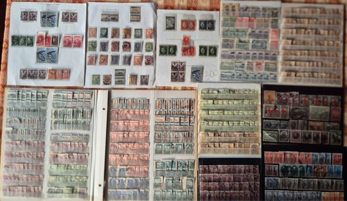 BEAUTIFUL USED GREECE STAMPS LOT - SEE PHOTOS