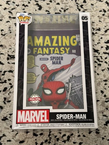 Funko Pop! #05 Spider-Man Comic Cover 2022 SDCC Exclusive!