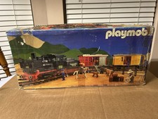 Vintage 1987 Playmobil System 4029 Train 9518 Pennsylvania Railroad No Figures