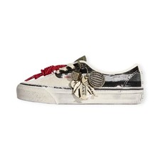 Vans Authentic Premium 44 La Habana Black White Skate Sneakers Men's VN000DB8MCG