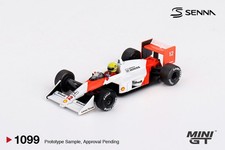 MINI GT McLaren MP4/4 #12 Ayrton Senna 1988 Japanese Grand Prix Winner 1099 1/64