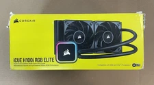 Corsair iCUE H100i RGB Elite Liquid CPU Cooler - Parts Only - Refer to Pictures
