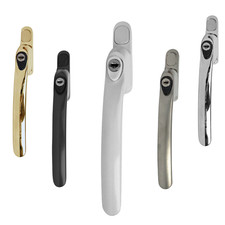 uPVC Universal Window Handle Inline Double Glazing Locking Espag Lock PVC