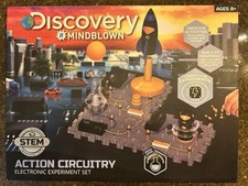 Discovery MINDBLOWN Action Circuitry Electronic Experiment STEM Set Science Kit