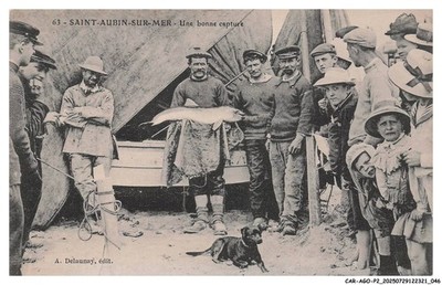 CAR-AGOP2-0070-14 - SAINT-AUBIN-SUR-MER - A good capture