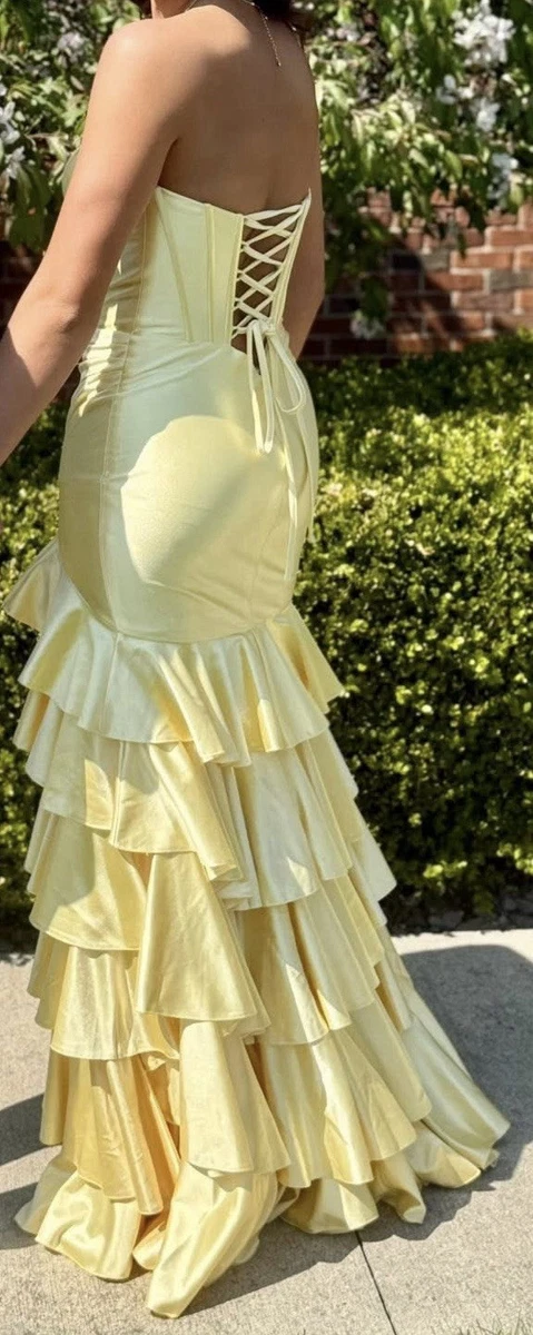 Yellow Dresses Sherri Hill for sale | eBay