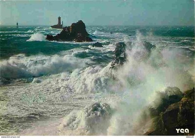 Postcard - 29 - La Pointe du Raz - Le Phare de la Vieille - Un Jour de Temp