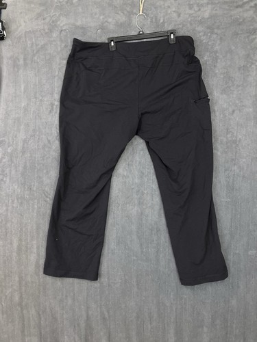 LOT OF 4 Duluth Trading NoGA Pants Womens 3X Plus Stretch Black Comfort - Picture 14 of 24