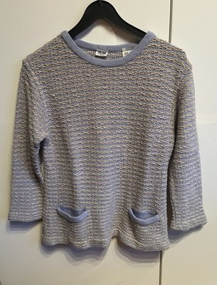 Céline Paris Pullover, Seide/Wolle, Gr. 40 (fr.) 38 (dt.), Vintage