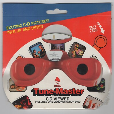 Enigma Records 1990 Tune-Master CD Viewer Mix CD Looks like a View-Master Sealed