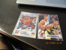 dan majerle 1993 skybox dana barros 1995  si  kids magazine cards perfs